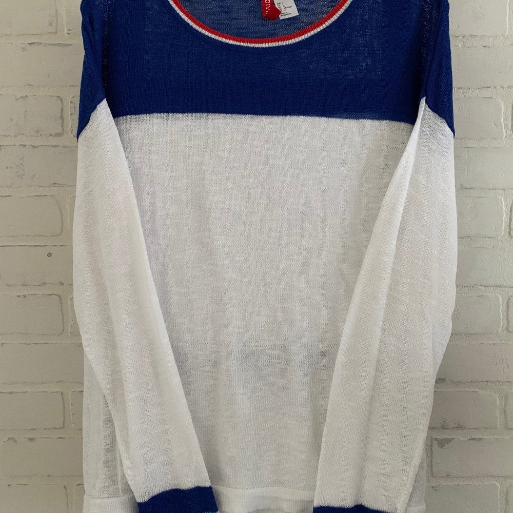 Red, White, and Blue Sweater